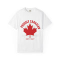 Canadian Maple Leaf T-Shirt — "Proudly Canadian" EST. 1867