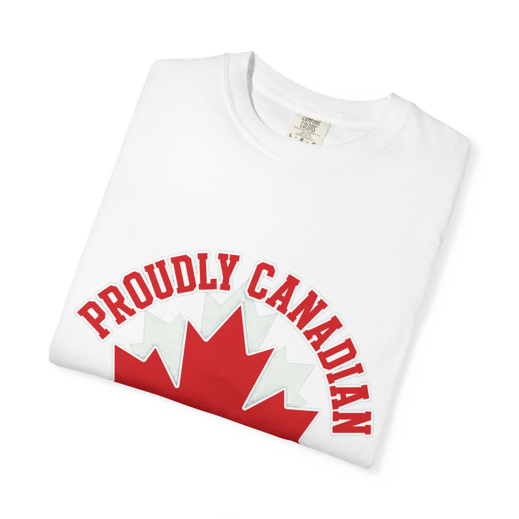 Canadian Maple Leaf T-Shirt — "Proudly Canadian" EST. 1867