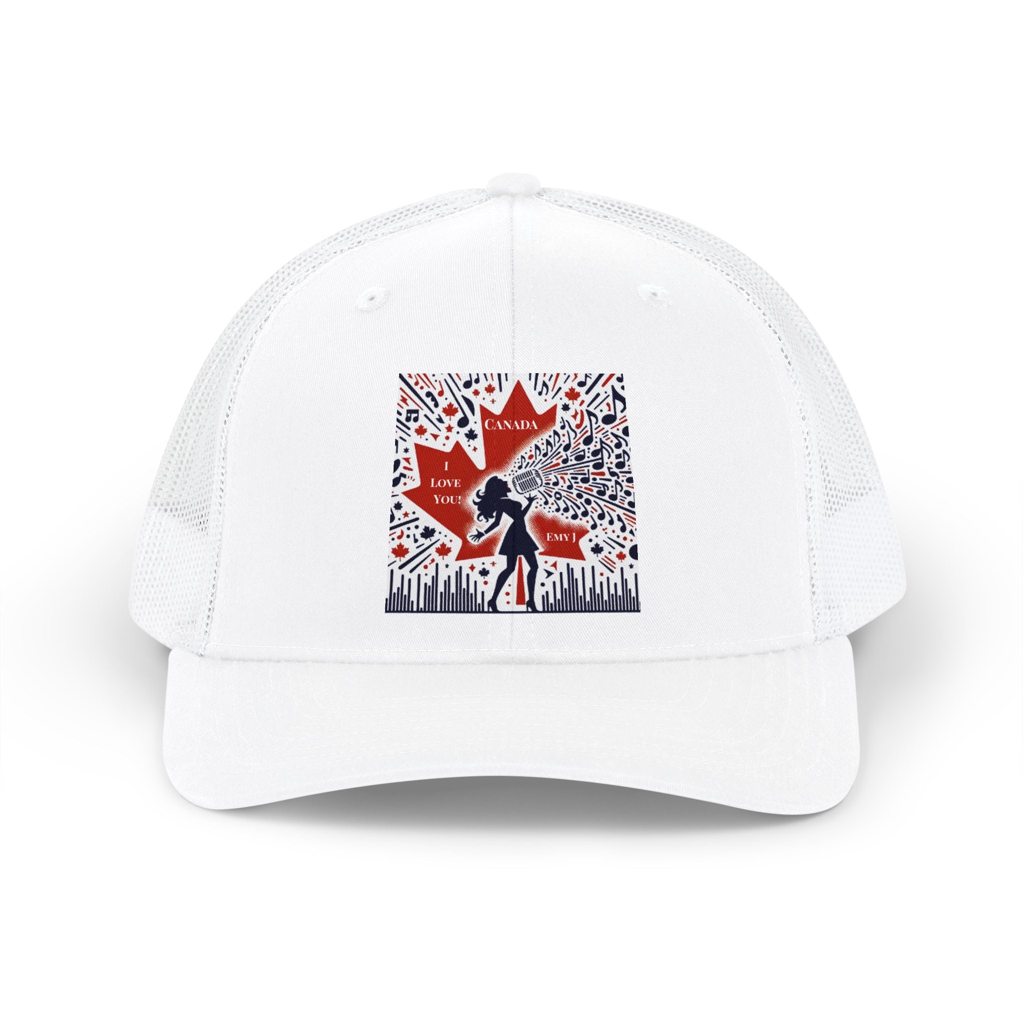 Casquette de camionneur canadienne feuille d'érable – Casquette silhouette skateur