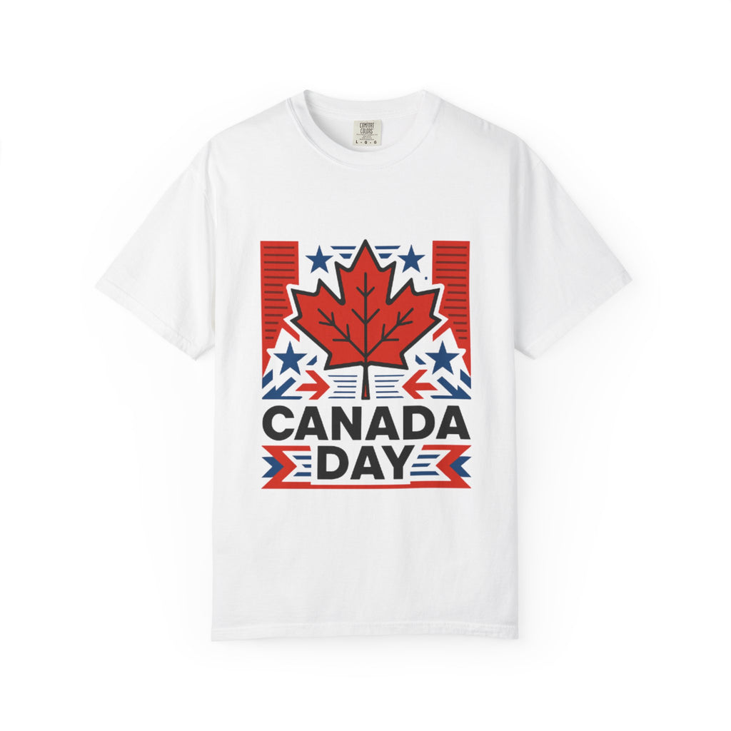 Canada Day T-Shirt — Red Maple Leaf Celebration Tee