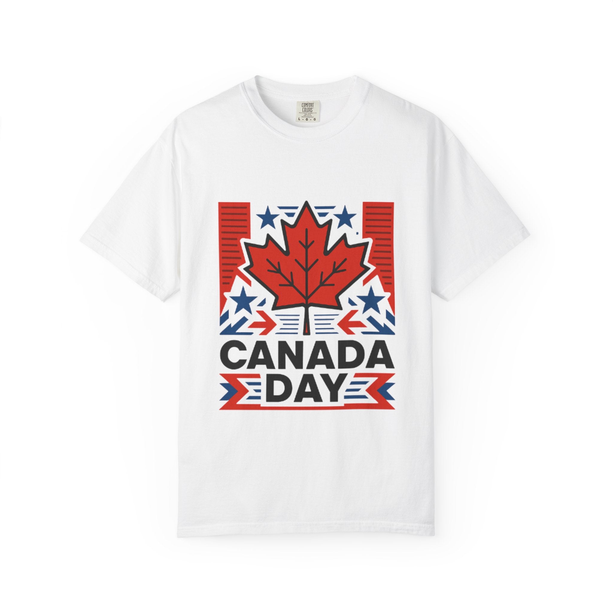 Canada Day T-Shirt — Red Maple Leaf Celebration Tee